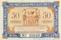 50 Centimes FRANCE Regionalismus und verschiedenen Brive 1918 JP.033.01 fST