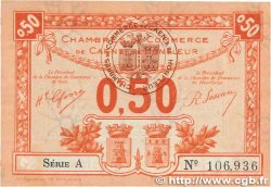 50 Centimes FRANCE regionalism and various Caen et Honfleur 1920 JP.034.16 XF