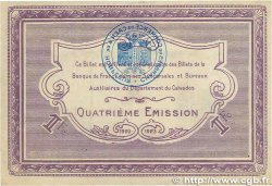 1 Franc FRANCE regionalism and various Caen et Honfleur 1920 JP.034.22 VF+