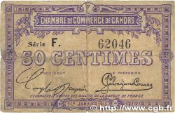 50 Centimes FRANCE Regionalismus und verschiedenen Cahors 1915 JP.035.12 S