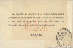 50 Centimes FRANCE regionalism and miscellaneous Calais 1914 JP.036.01 VF+