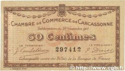 50 Centimes FRANCE régionalisme et divers Carcassonne 1914 JP.038.01