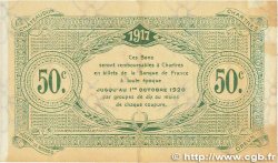 50 Centimes FRANCE regionalism and miscellaneous Chartres 1917 JP.045.05 VF