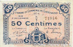 50 Centimes FRANCE Regionalismus und verschiedenen Chateauroux 1918 JP.046.18 VZ+