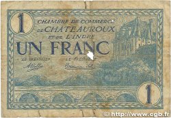 1 Franc FRANCE regionalism and miscellaneous Chateauroux 1920 JP.046.26 G