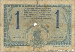1 Franc FRANCE regionalismo e varie Chateauroux 1920 JP.046.26 B