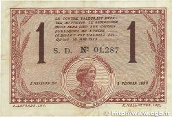 1 Franc FRANCE Regionalismus und verschiedenen Chateauroux 1922 JP.046.30 SS