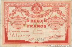 2 Francs FRANCE regionalismo y varios Dieppe 1918 JP.052.07