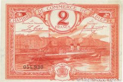 2 Francs FRANCE Regionalismus und verschiedenen Dieppe 1920 JP.052.19