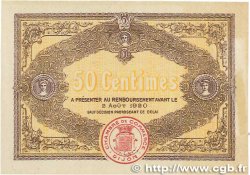 50 Centimes FRANCE Regionalismus und verschiedenen Dijon 1915 JP.053.01 fST