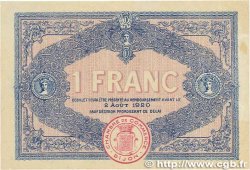 1 Franc FRANCE regionalismo y varios Dijon 1915 JP.053.04 SC
