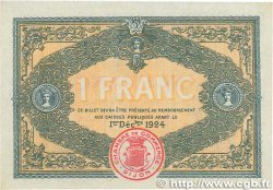 1 Franc FRANCE Regionalismus und verschiedenen Dijon 1919 JP.053.20 fST+
