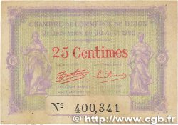 25 Centimes FRANCE Regionalismus und verschiedenen Dijon 1920 JP.053.23