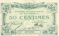 50 Centimes FRANCE regionalism and miscellaneous Dunkerque 1918 JP.054.01