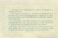 50 Centimes FRANCE Regionalismus und verschiedenen Elbeuf 1918 JP.055.01 VZ+