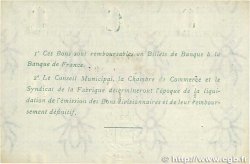50 Centimes FRANCE Regionalismus und verschiedenen Elbeuf 1917 JP.055.09 fST