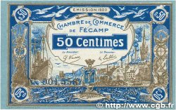 50 Centimes FRANCE regionalism and miscellaneous Fécamp 1920 JP.058.01 UNC