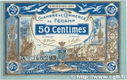 50 Centimes FRANCE regionalism and various Fécamp 1920 JP.058.01 AU+