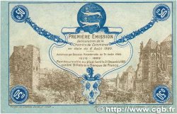 50 Centimes FRANCE Regionalismus und verschiedenen Fécamp 1920 JP.058.01 SS