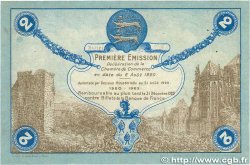 2 Francs FRANCE regionalismo y varios Fécamp 1920 JP.058.05 MBC+