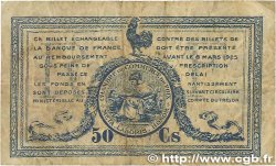 50 Centimes FRANCE regionalismo y varios Foix 1920 JP.059.13 BC