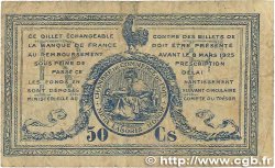 50 Centimes FRANCE regionalism and miscellaneous Foix 1920 JP.059.13 G