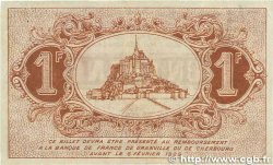 1 Franc FRANCE Regionalismus und verschiedenen Granville et Cherbourg 1920 JP.061.03 SS