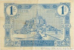 1 Franc FRANCE regionalismo y varios Granville et Cherbourg 1921 JP.061.08 MBC