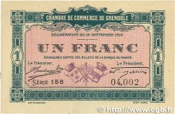 1 Franc FRANCE Regionalismus und verschiedenen Grenoble 1916 JP.063.06 fST+