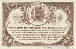 1 Franc FRANCE regionalismo y varios Guéret 1915 JP.064.03 SC