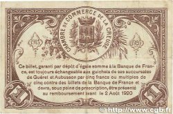 1 Franc FRANCE Regionalismus und verschiedenen Guéret 1915 JP.064.03 fVZ