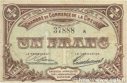 1 Franc FRANCE Regionalismus und verschiedenen Guéret 1915 JP.064.03 fSS