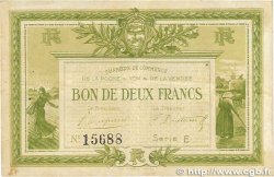2 Francs FRANCE regionalism and various La Roche-Sur-Yon 1915 JP.065.21 VF