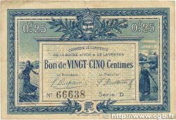 25 Centimes FRANCE regionalismo e varie La Roche-Sur-Yon 1916 JP.065.26 MB