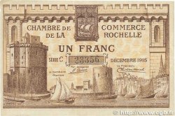 1 Franc FRANCE regionalismo y varios La Rochelle 1915 JP.066.03 MBC