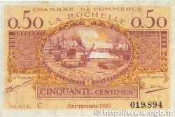 50 Centimes FRANCE Regionalismus und verschiedenen La Rochelle 1920 JP.066.07 SS