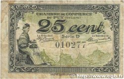 25 Centimes FRANCE Regionalismus und verschiedenen Le Puy 1916 JP.070.07 S