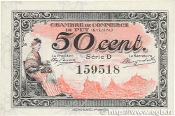 50 Centimes FRANCE regionalism and various Le Puy 1916 JP.070.08 AU