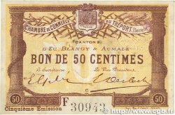 50 Centimes FRANCE regionalismo y varios  1916 JP.071.21var. MBC