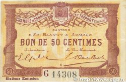 50 Centimes FRANCE regionalismo y varios Le Tréport 1916 JP.071.24 MBC