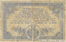 1 Franc FRANCE regionalism and various Limoges 1914 JP.073.03 F
