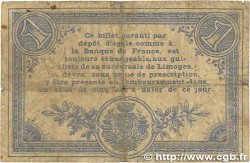 1 Franc FRANCE regionalism and miscellaneous Limoges 1914 JP.073.10 G