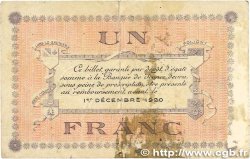 1 Franc FRANCE regionalism and various Lons-Le-Saunier 1918 JP.074.05 F