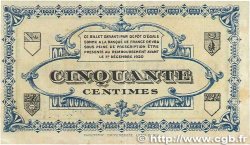 50 Centimes FRANCE regionalismo y varios Lons-Le-Saunier 1918 JP.074.09 MBC