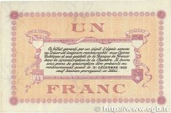 1 Franc FRANCE Regionalismus und verschiedenen Lons-Le-Saunier 1918 JP.074.13 VZ
