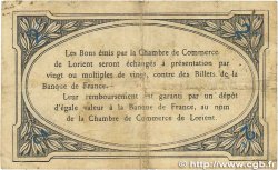 2 Francs FRANCE Regionalismus und verschiedenen Lorient 1915 JP.075.16 S