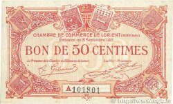 50 Centimes FRANCE regionalismo y varios Lorient 1915 JP.075.20 MBC