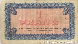 1 Franc FRANCE regionalism and various Lyon 1922 JP.077.27 F
