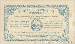 50 Centimes FRANCE Regionalismus und verschiedenen Marseille 1914 JP.079.37 fVZ