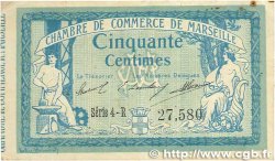 50 Centimes FRANCE regionalism and miscellaneous Marseille 1914 JP.079.37 VF